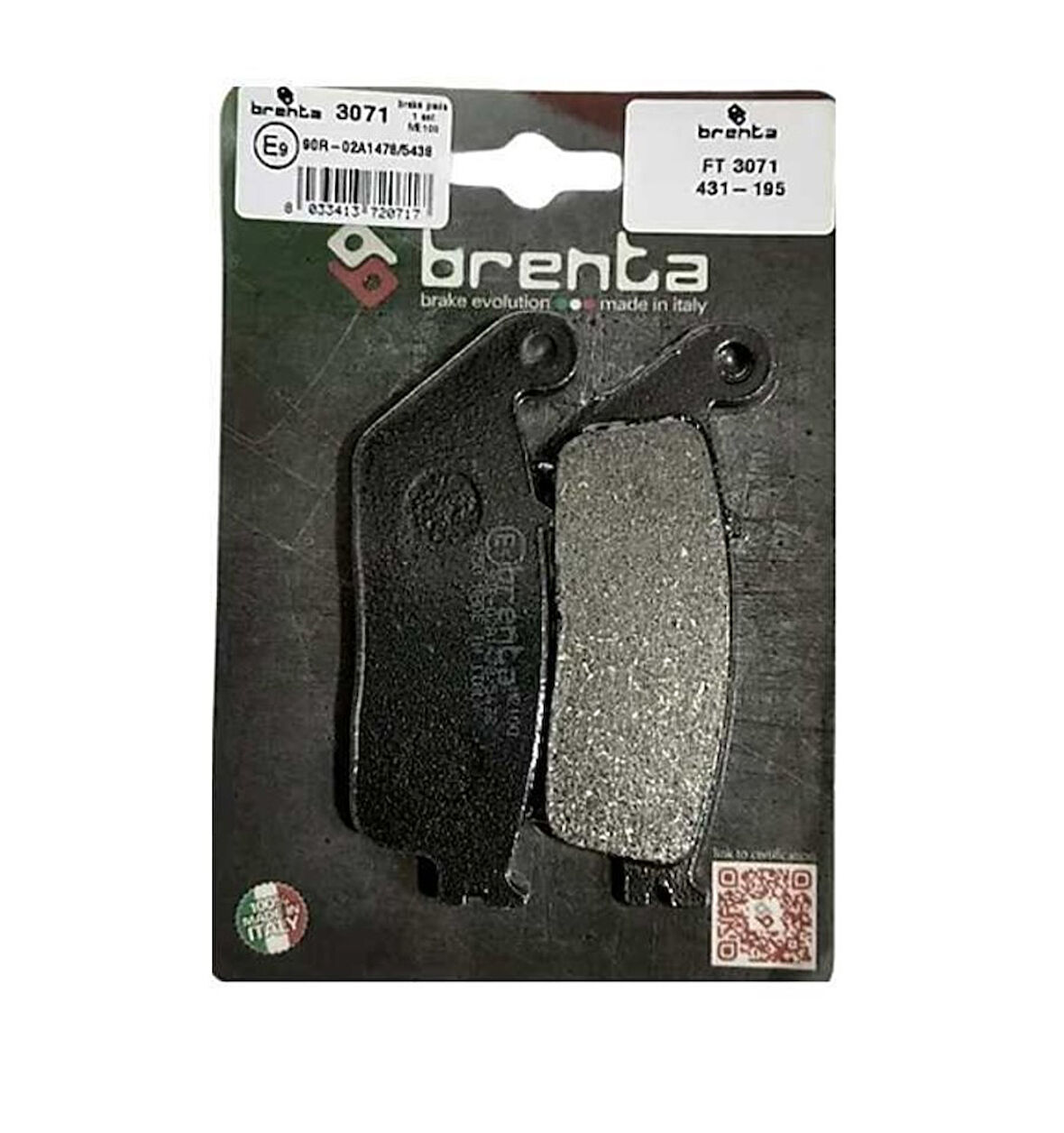 Honda Vt 750 Shadow Brenta Ön Fren Balata OB