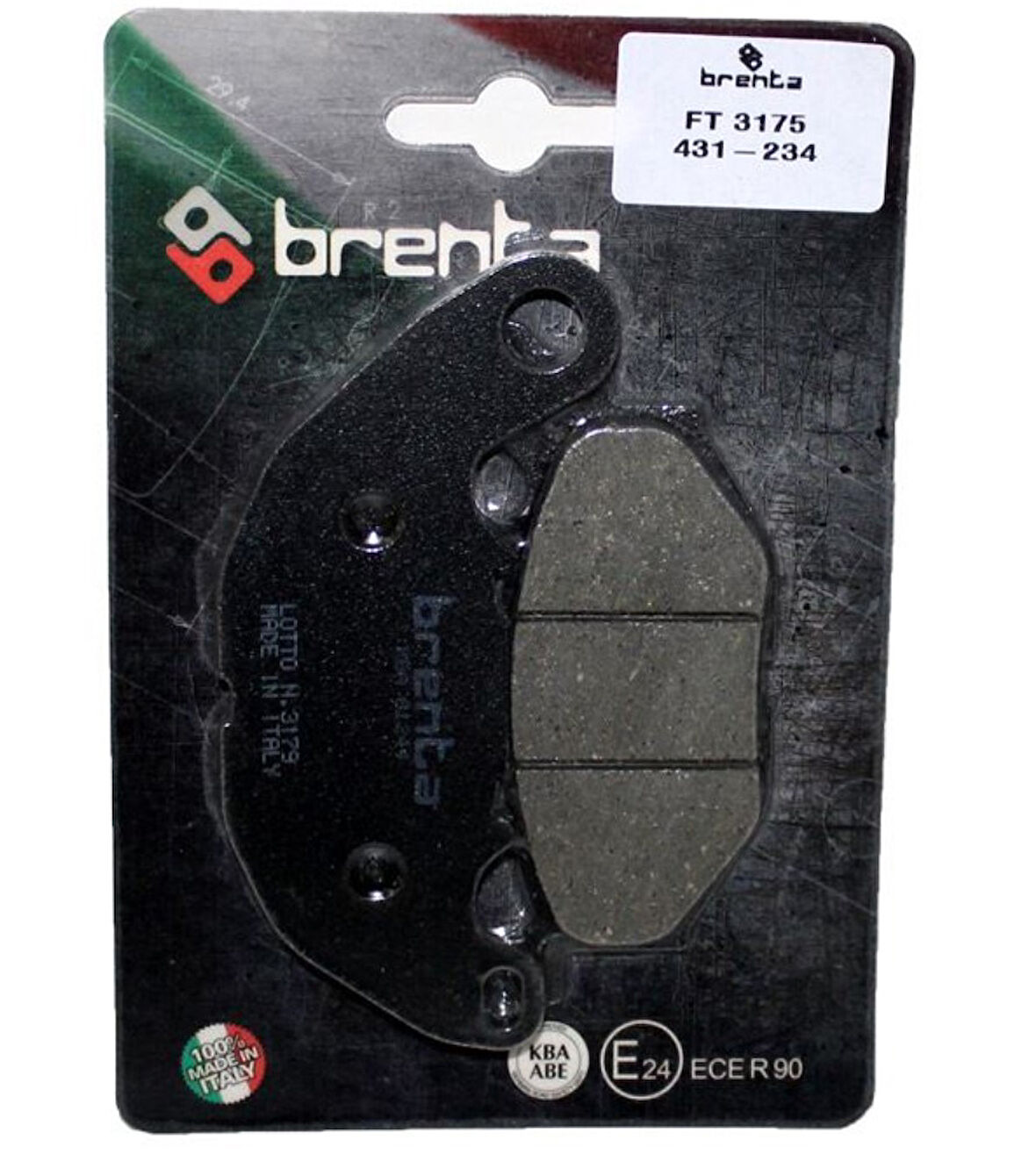 Yamaha Yzf R25 Brenta Ön Fren Balata OB