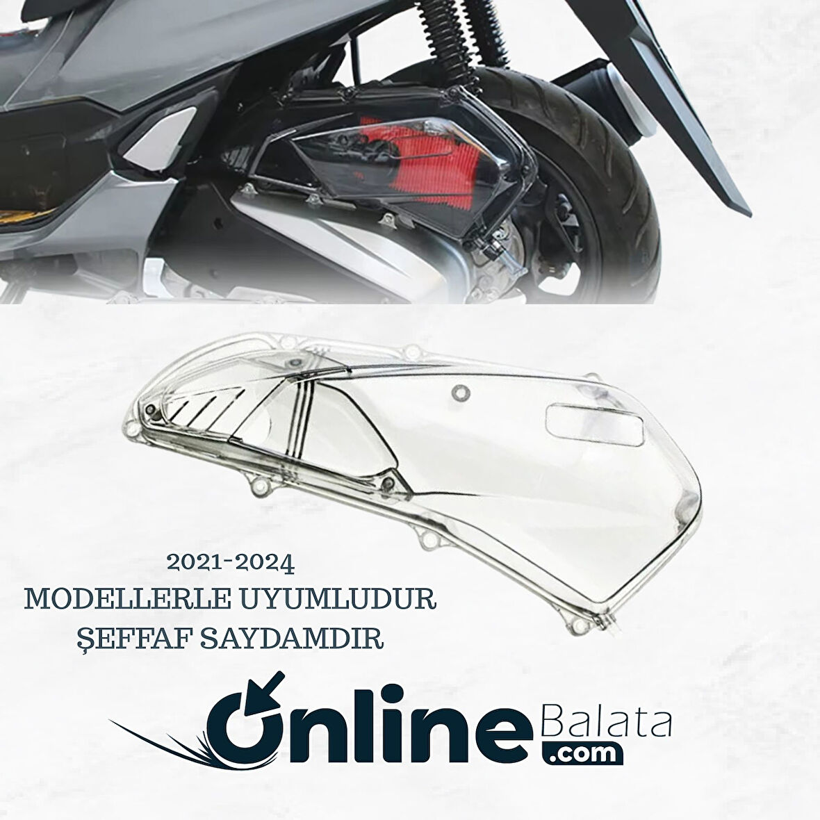 Honda PCX 125 21-24 Modifiye Hava Filtre Kapağı 1270