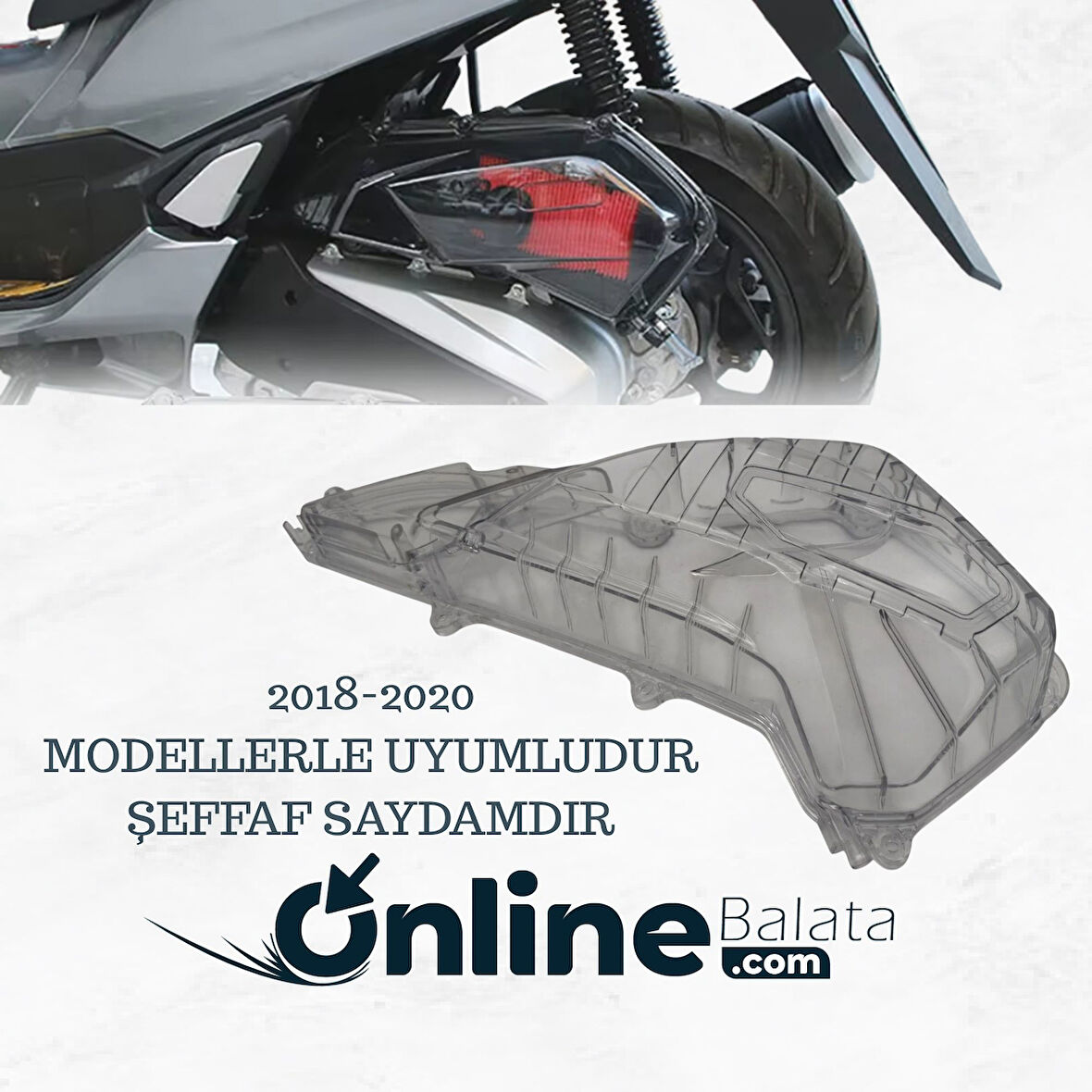 Honda PCX 125 18-20 Modifiye Hava Filtre Kapağı 1271