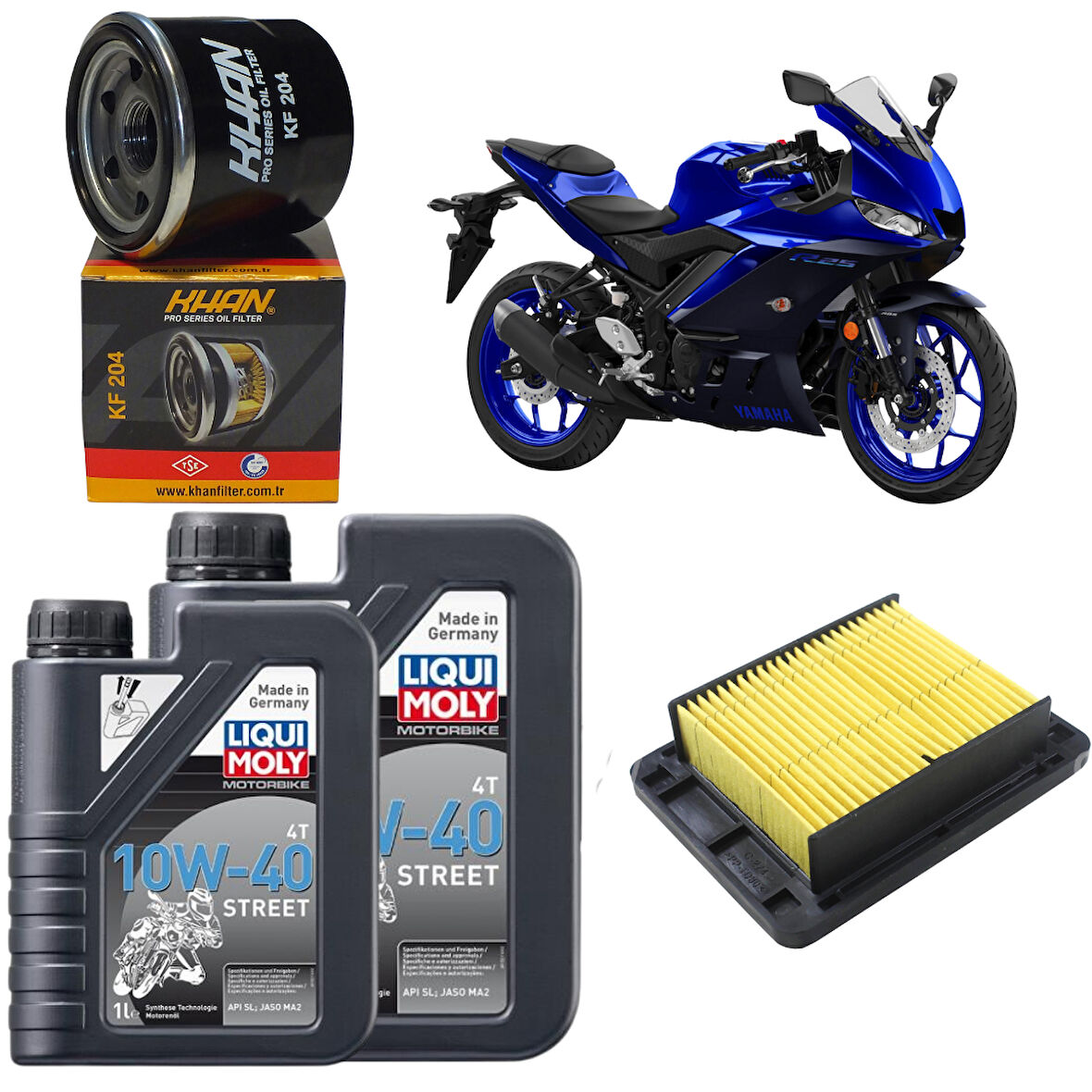 Yamaha Yzf R25 Liqui Moly Bakım Seti
