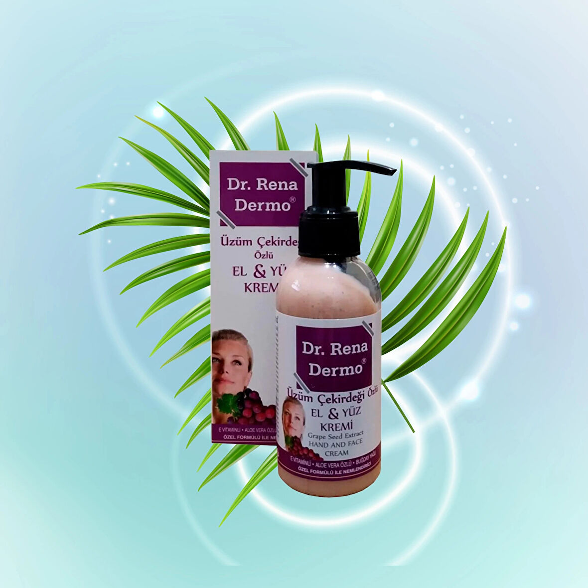 Dr. Rena Dermo Üzüm Çekirdeği Özlü El Ve Yüz Kremi - 150 ml