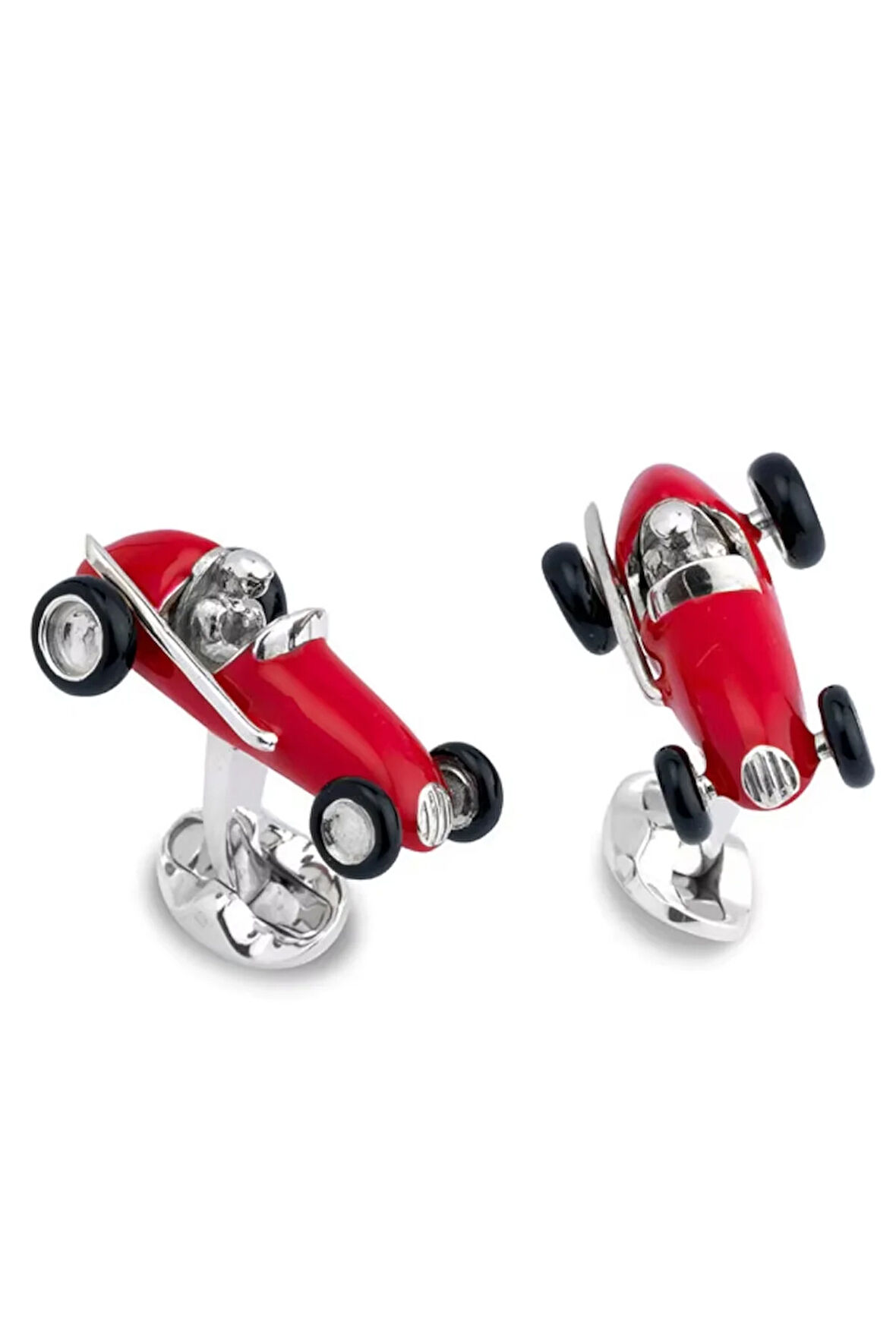 Red Classic Car Kol Düğmesi