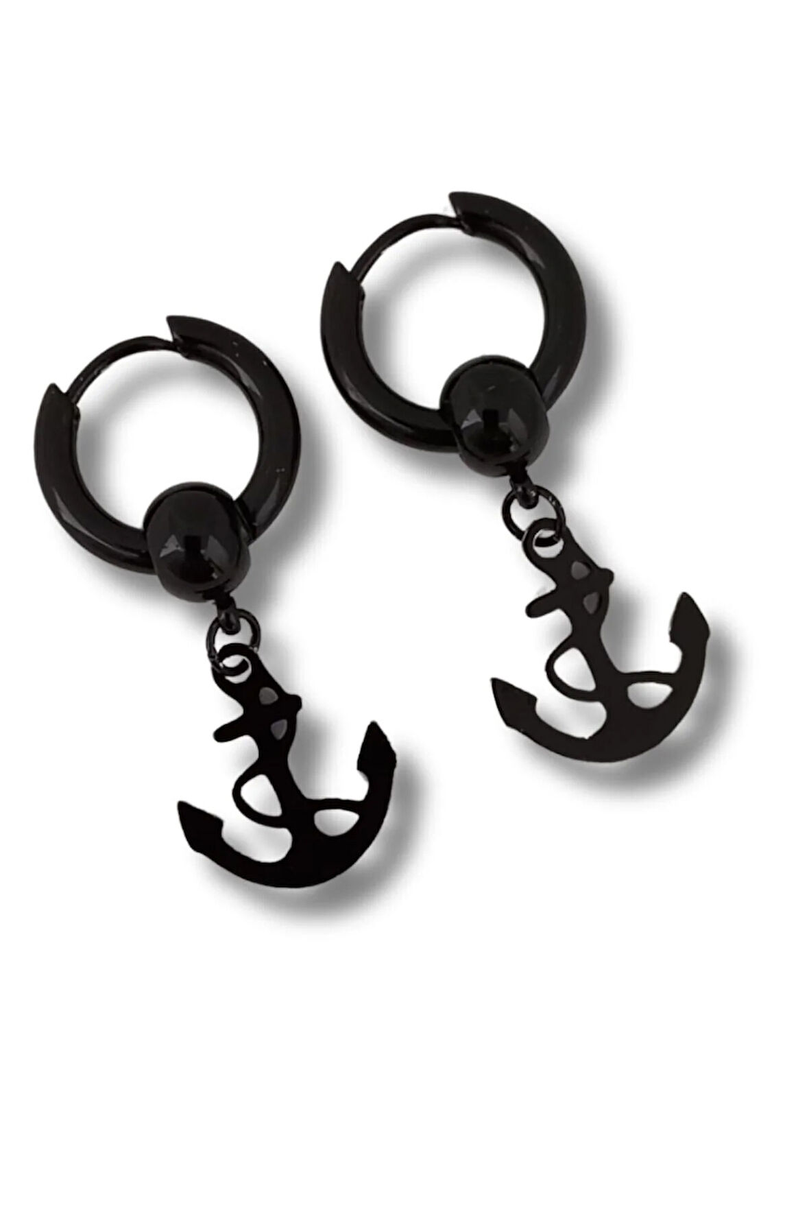 Black Anchor Küpe