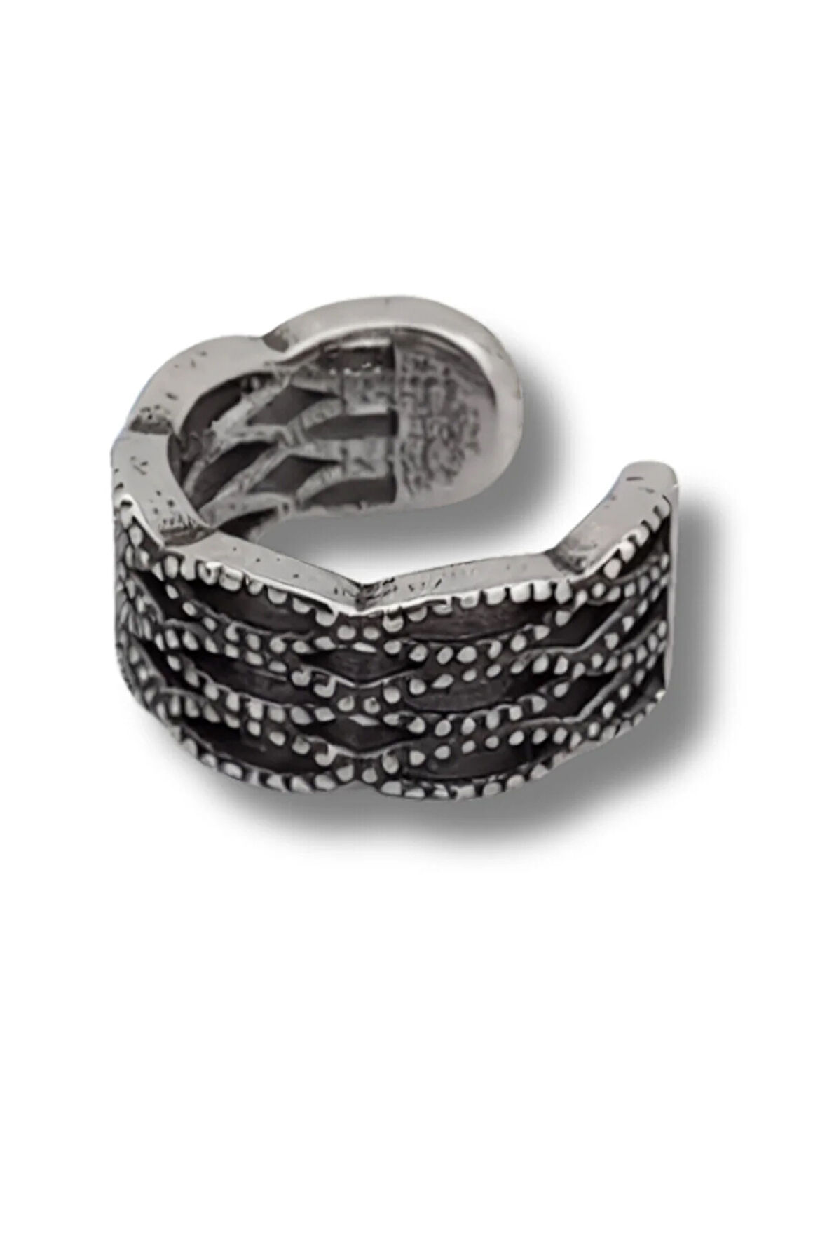 Cotton Rook Küpe Siyah