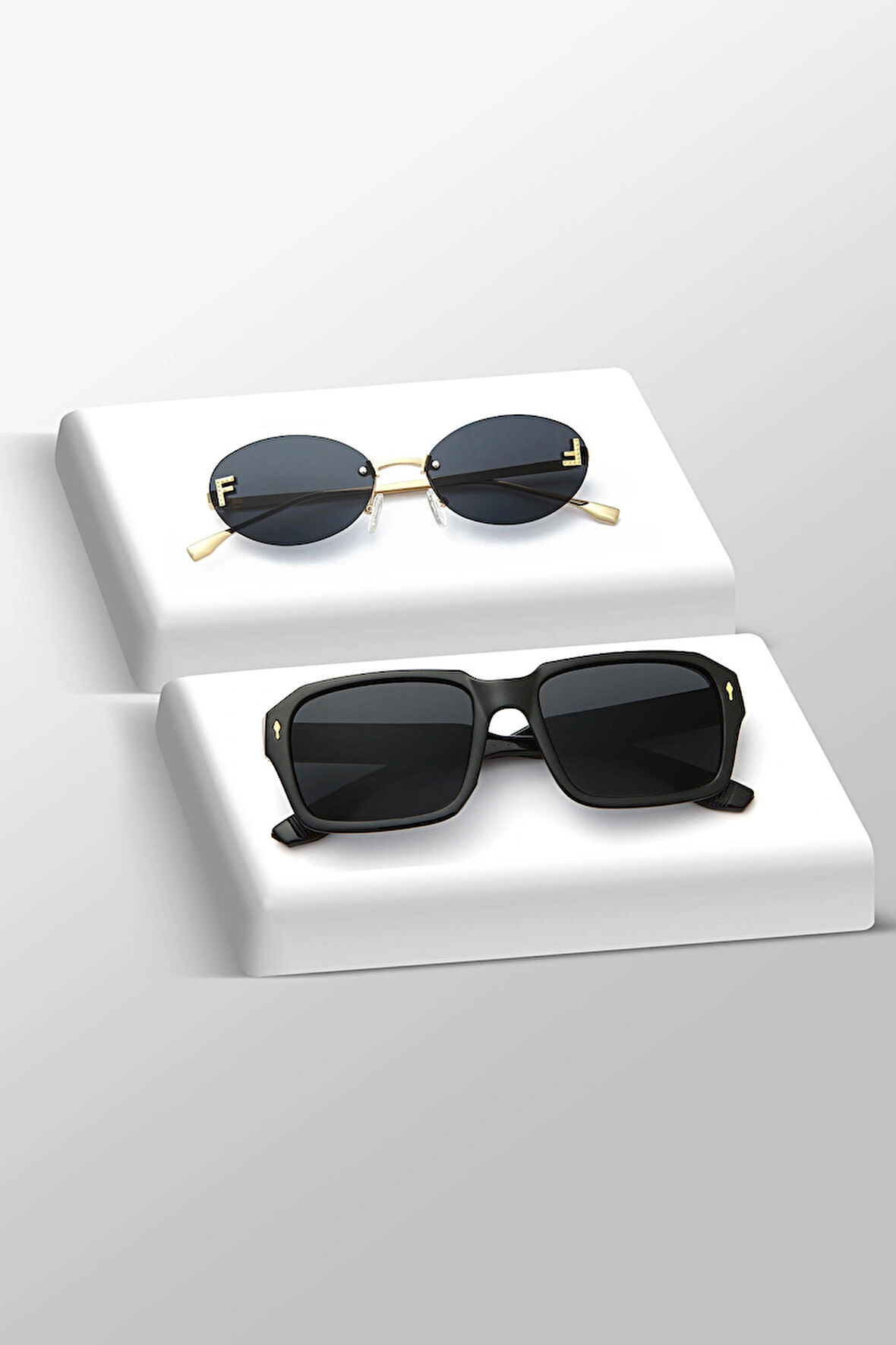 UNISEX GÜNEŞ GÖZLÜĞÜ 2'Lİ SET