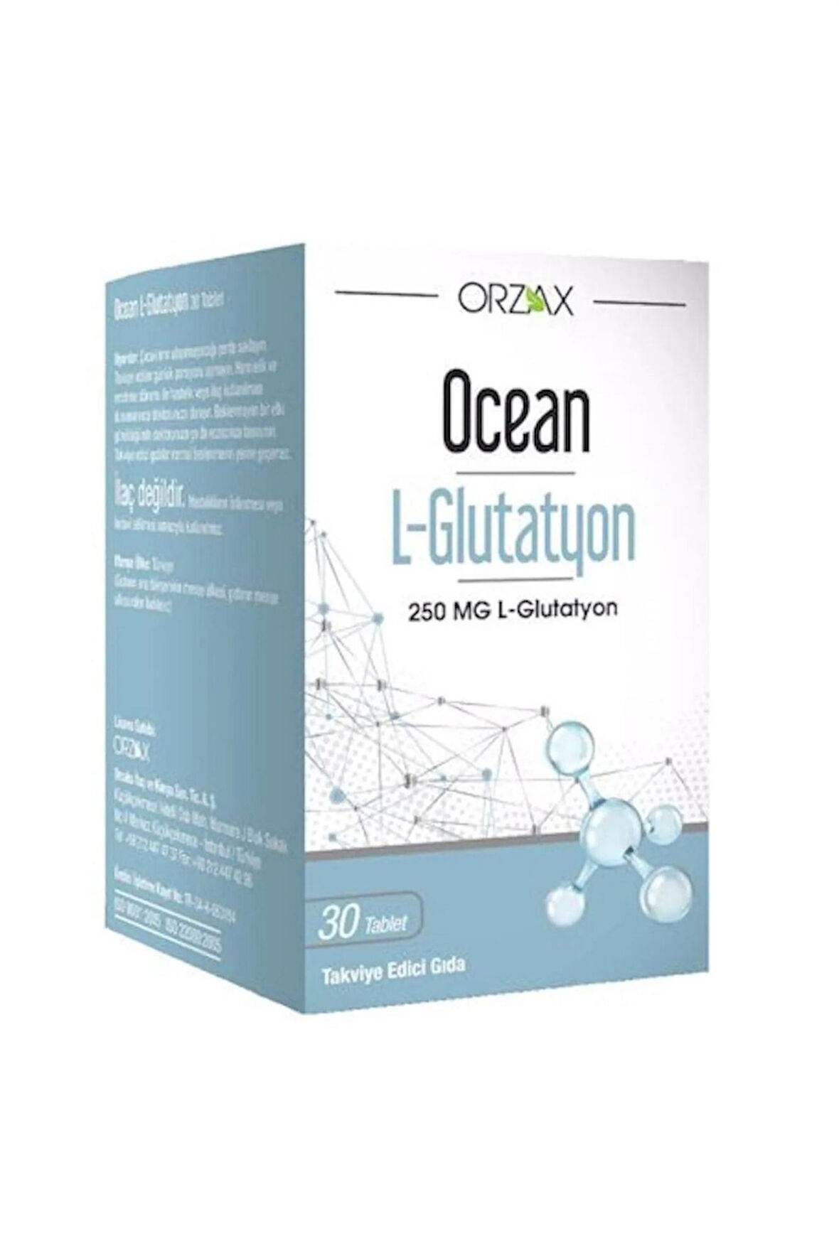 Ocean L-Glutatyon 250 mg 30 Tablet