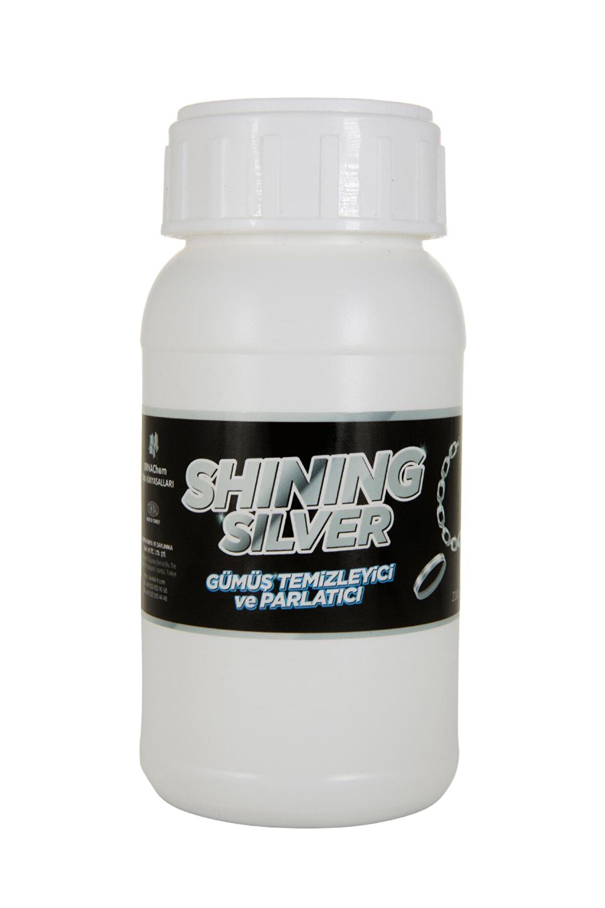 Shining Silver Gümüş Temizleme Suyu, Gümüş Parlatma Suyu, GümüşTemizleyici, Gümüş Parlatıcı, 100ml