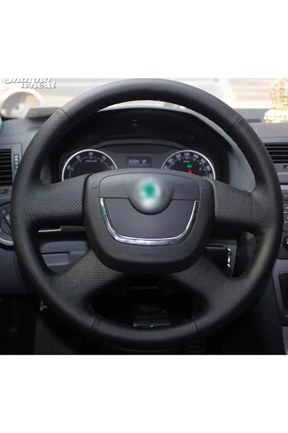 Skoda Fabia 2010-2014, Superb 2012 Araca Özel Direksiyon Kılıfı