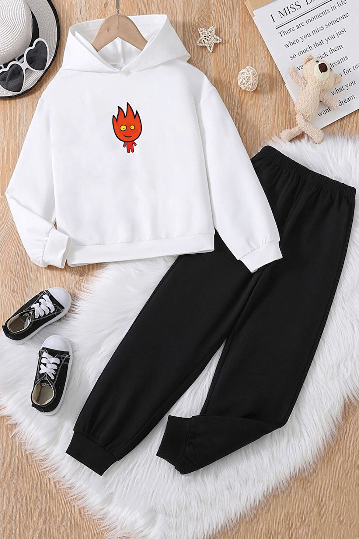 Uyguntarz Çocuk Ateş Avatar Eşofman Takımı