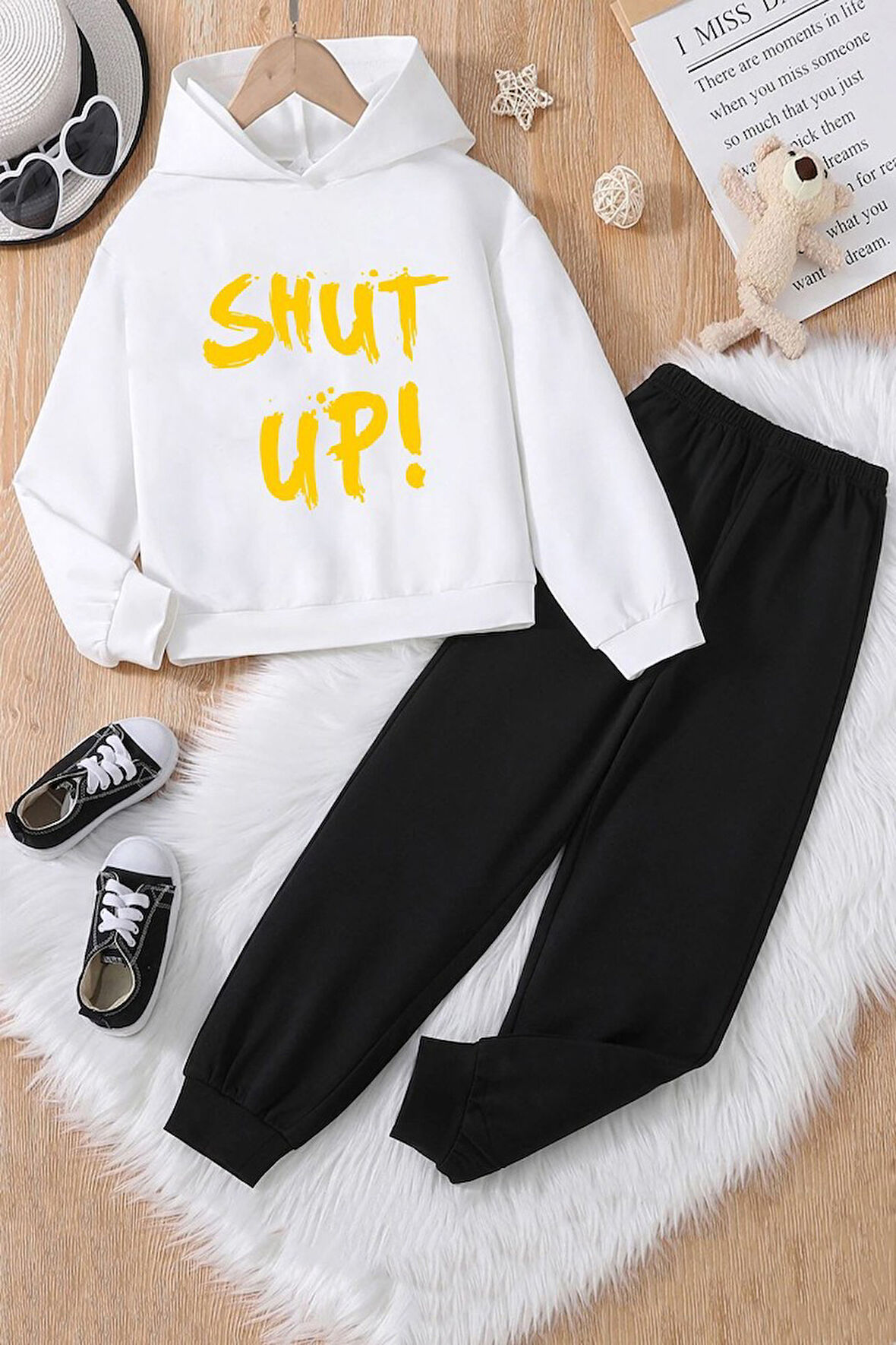 Uyguntarz Çocuk Shut Up Eşofman Takımı