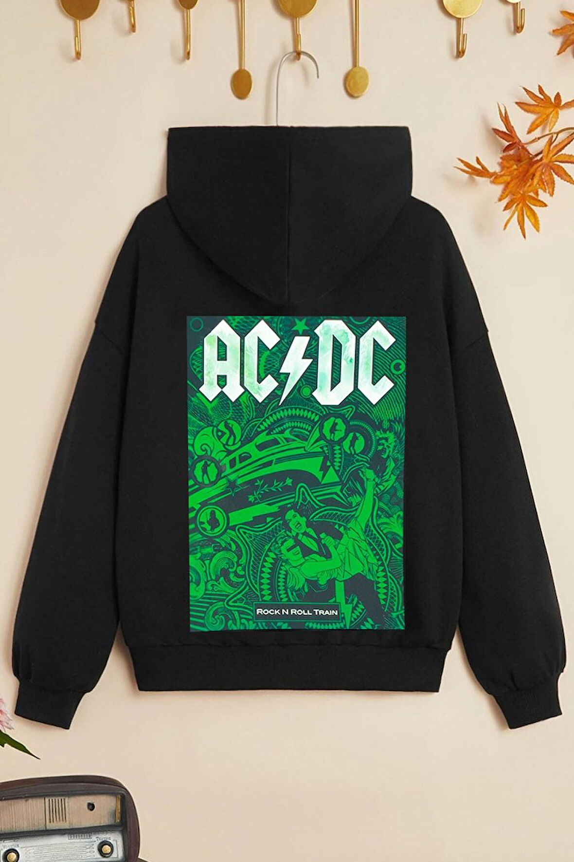 Uyguntarz Çocuk Acdc Baskılı Sweatshirt