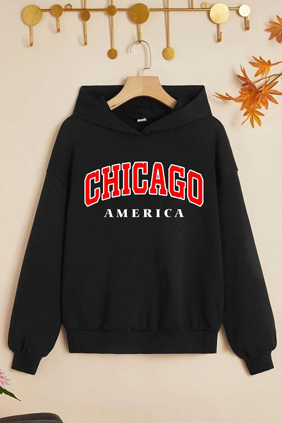 Uyguntarz Çocuk Chiago Baskılı Sweatshirt