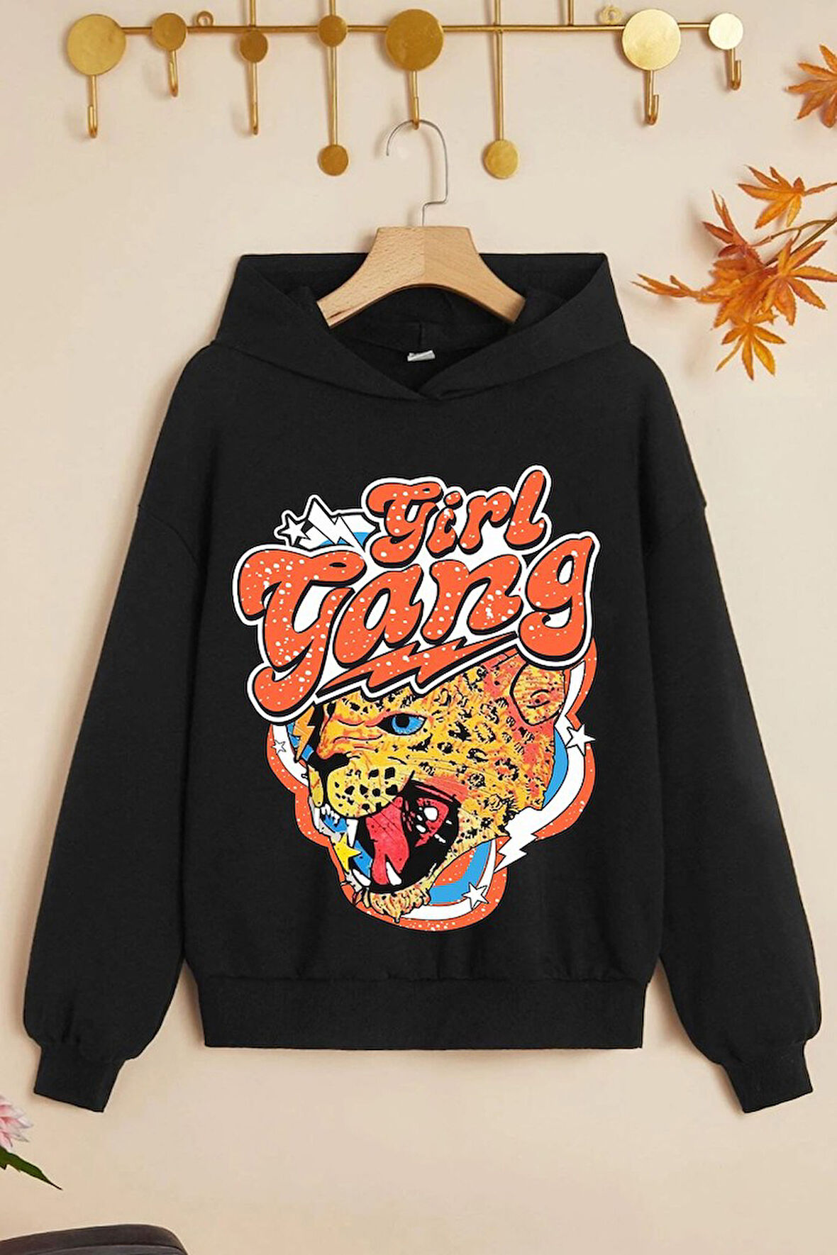 Uyguntarz Çocuk Girl Gang Baskılı Sweatshirt