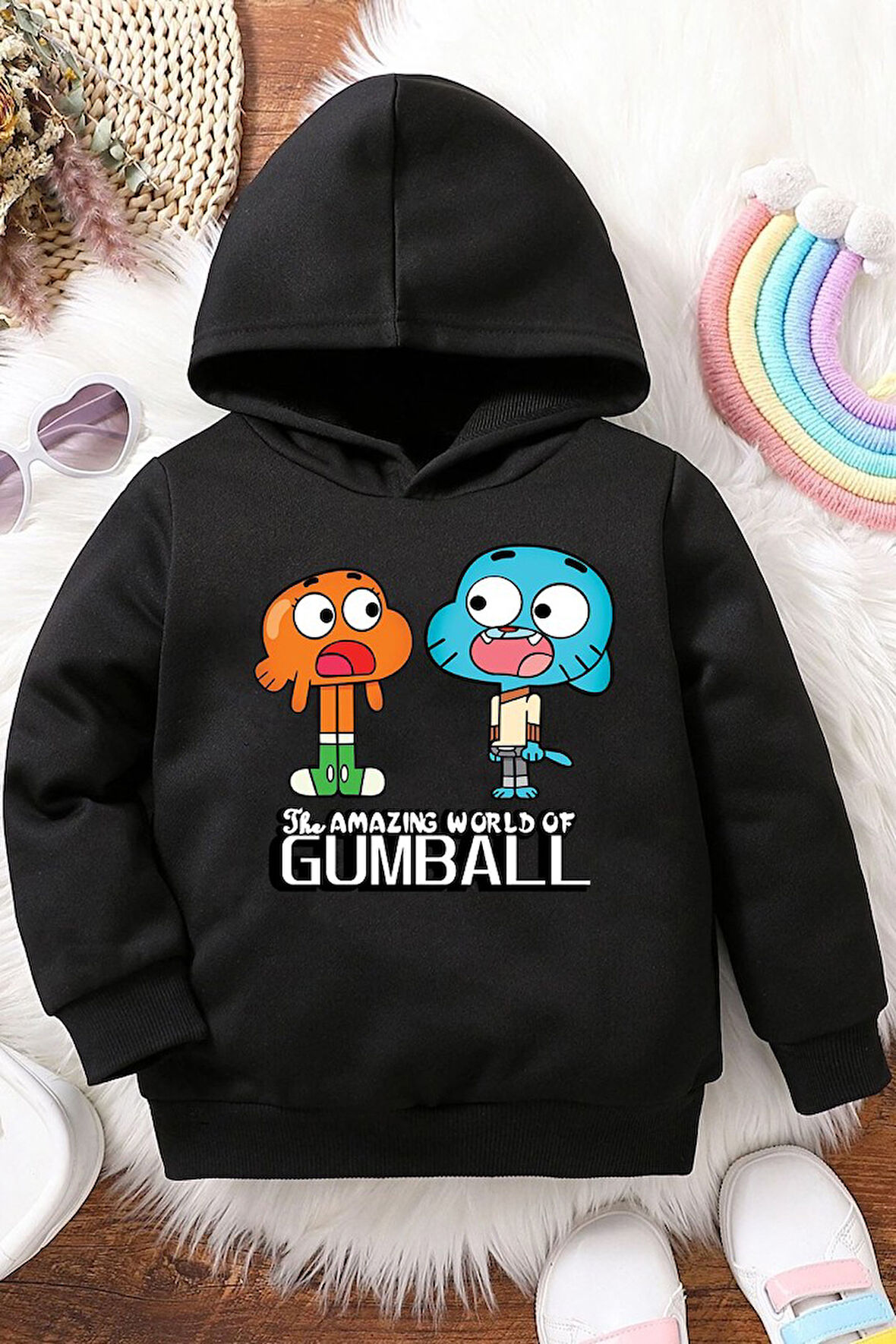 Uyguntarz Çocuk Gumball Baskılı Sweatshirt