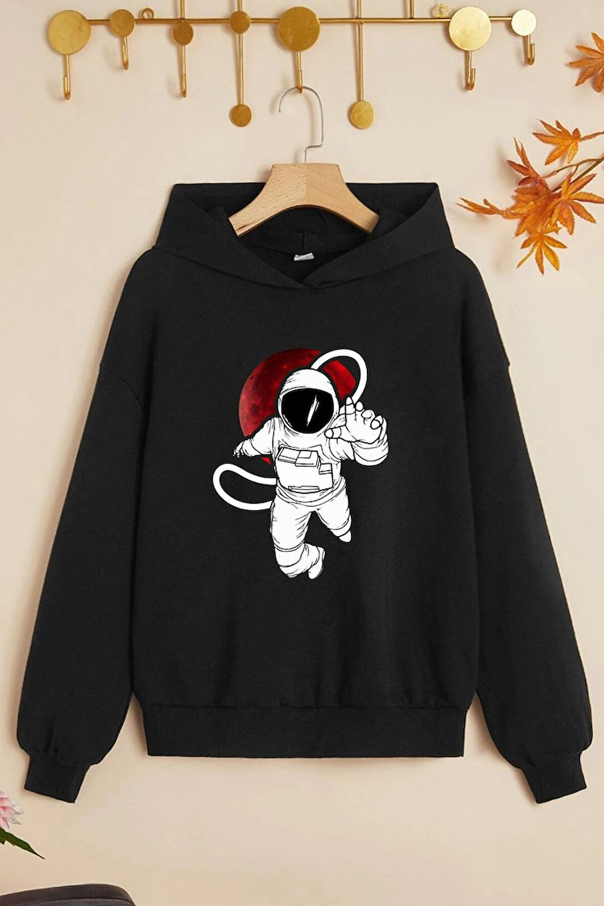 Uyguntarz Çocuk Astronot Baskılı Sweatshirt