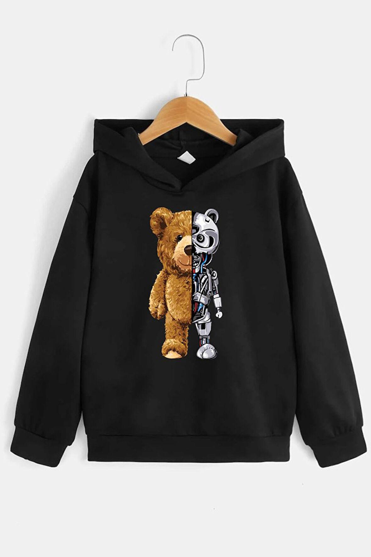 Uyguntarz Çocuk Robobear Baskılı Sweatshirt