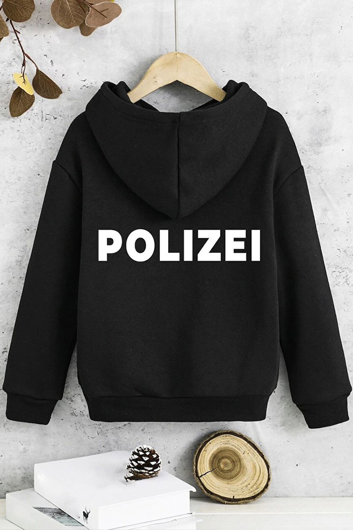 Uyguntarz Çocuk POLIZEI Baskılı Sweatshirt