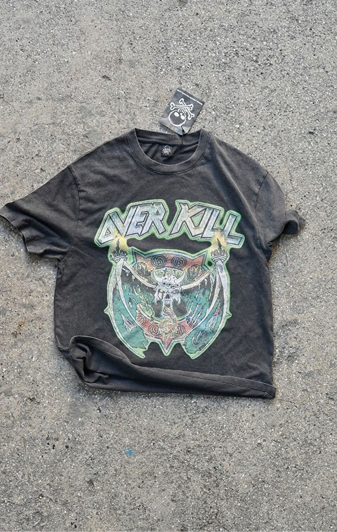 Overkill Oversize Kısa Kollu T-shirt