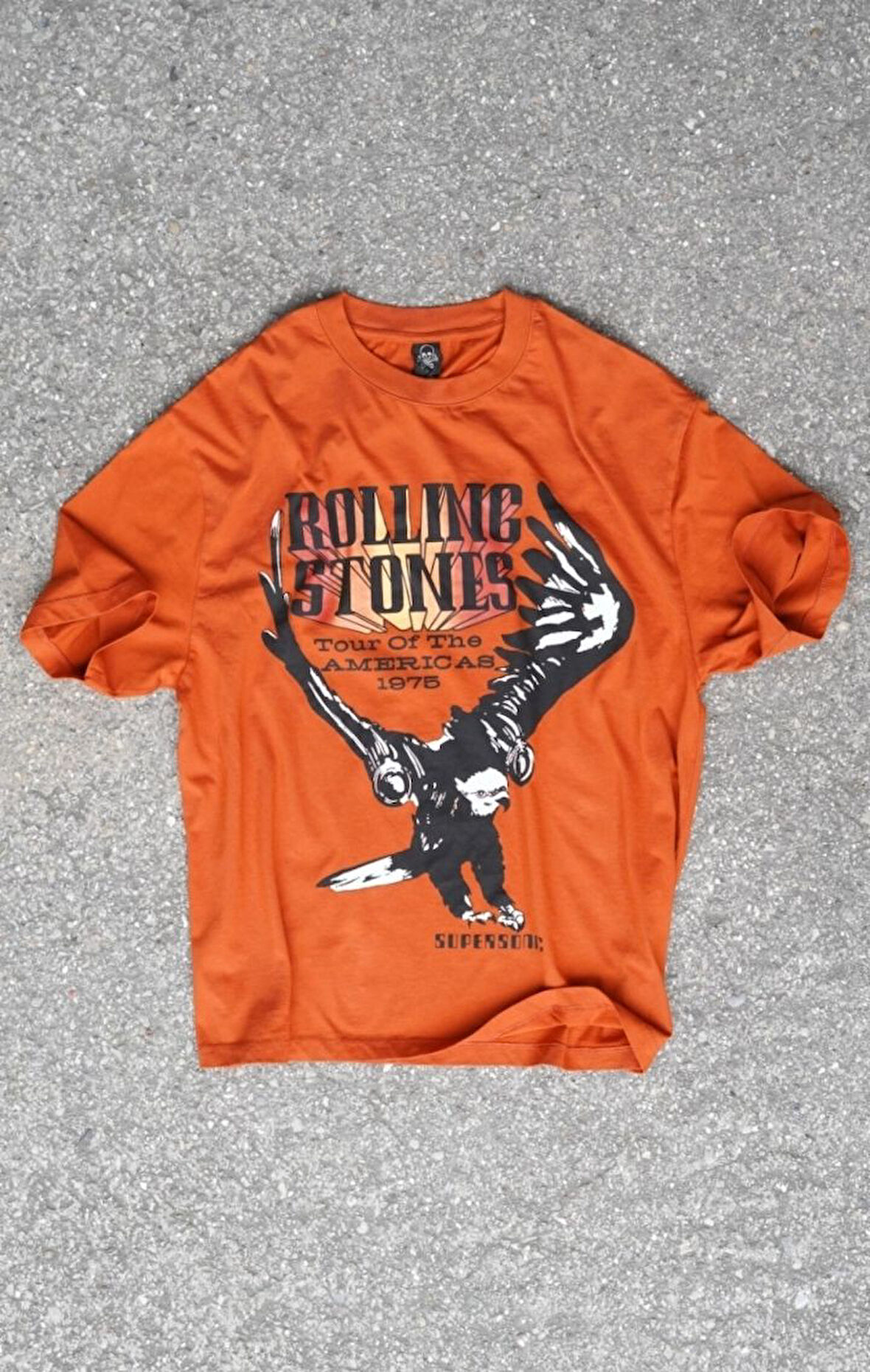 The Rolling Stones Tour Of The Americas Baskılı T-shirt