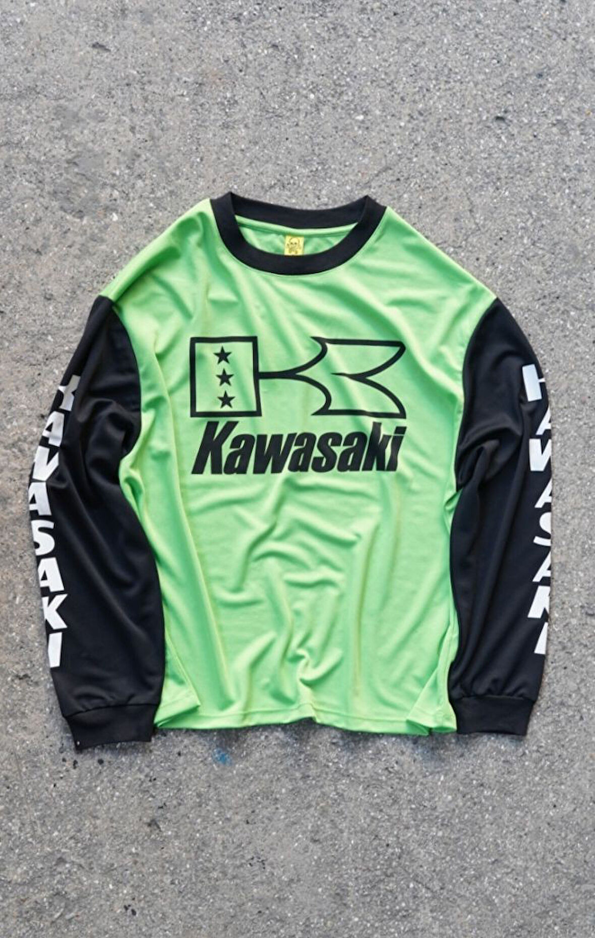 Kawasaki Fileli Uzun Kol T-shirt