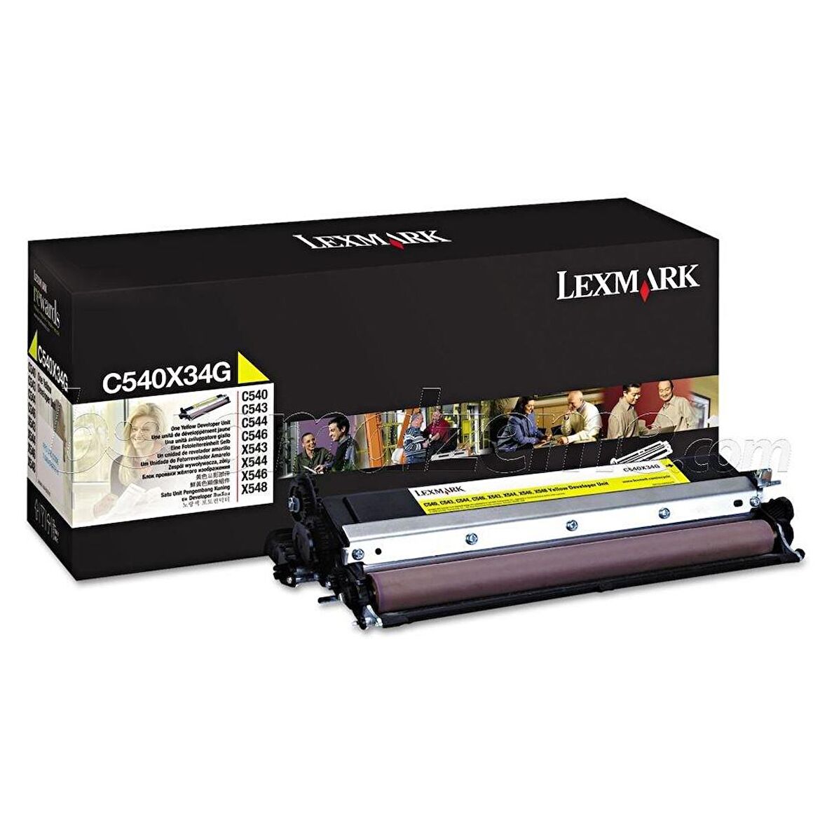 Lexmark C540-C540X34G Sarı Developer Ünitesi