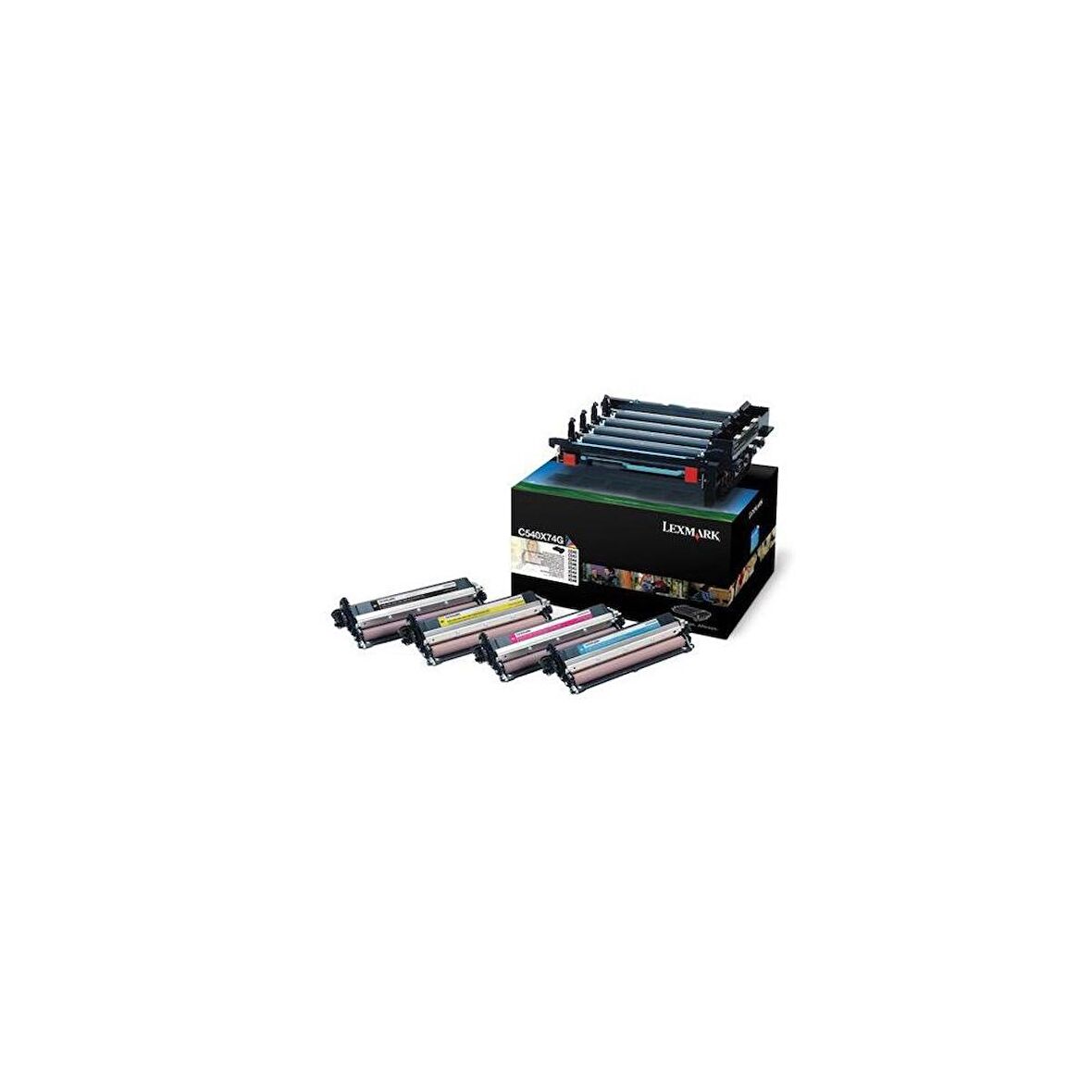 Lexmark C540-C540X74G Siyah Ve Renkli Drum Kiti