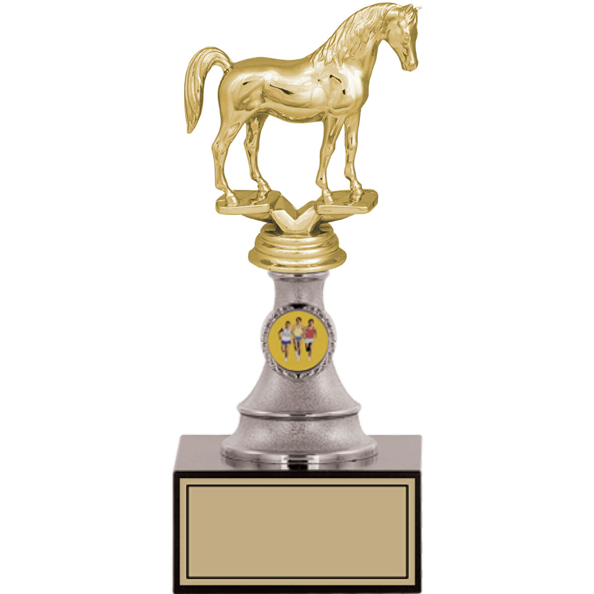 ODAK KUPA - Figürlü Kupalar - At Figürlü Kupalar FG-010 C - 23 cm