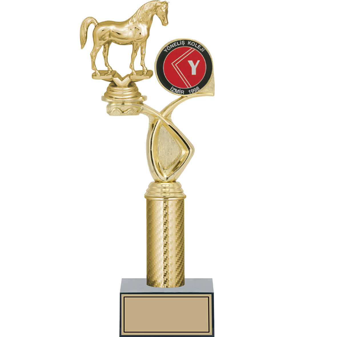 ODAK KUPA - Figürlü Kupalar - At Figürlü Kupalar FG-015 B - 34 cm