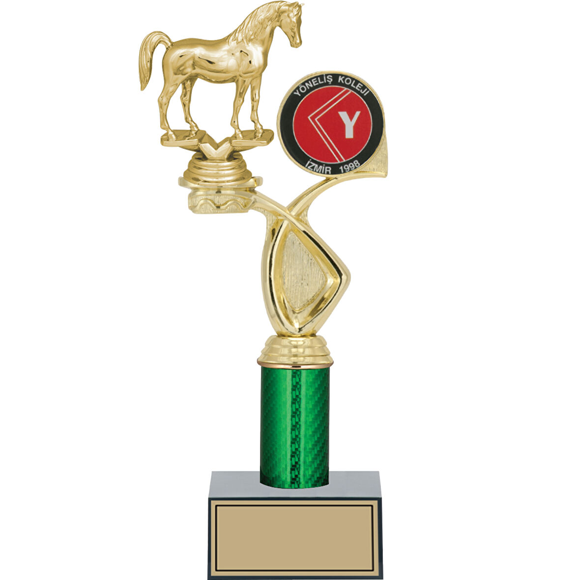 ODAK KUPA - Figürlü Kupalar - At Figürlü Kupalar FG-018 C - 32 cm