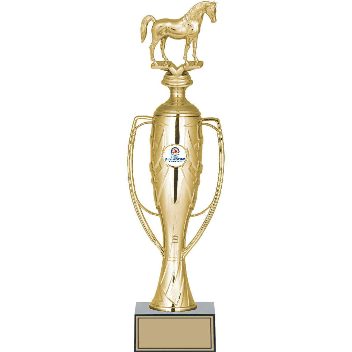 ODAK KUPA - Figürlü Kupalar - At Figürlü Kupalar FG-026 A - 41 cm