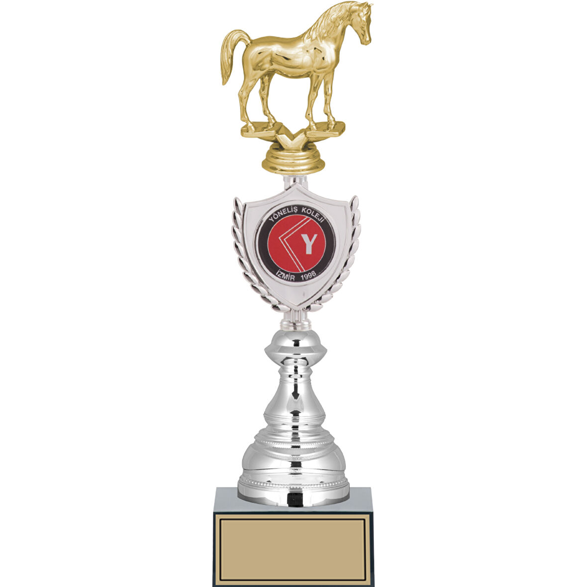 ODAK KUPA - Figürlü Kupalar - At Figürlü Kupalar FG-035 C - 36 cm