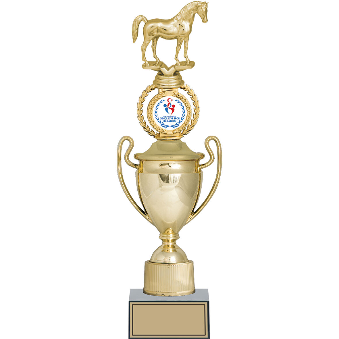 ODAK KUPA - Figürlü Kupalar - At Figürlü Kupalar FG-037 B - 41 cm