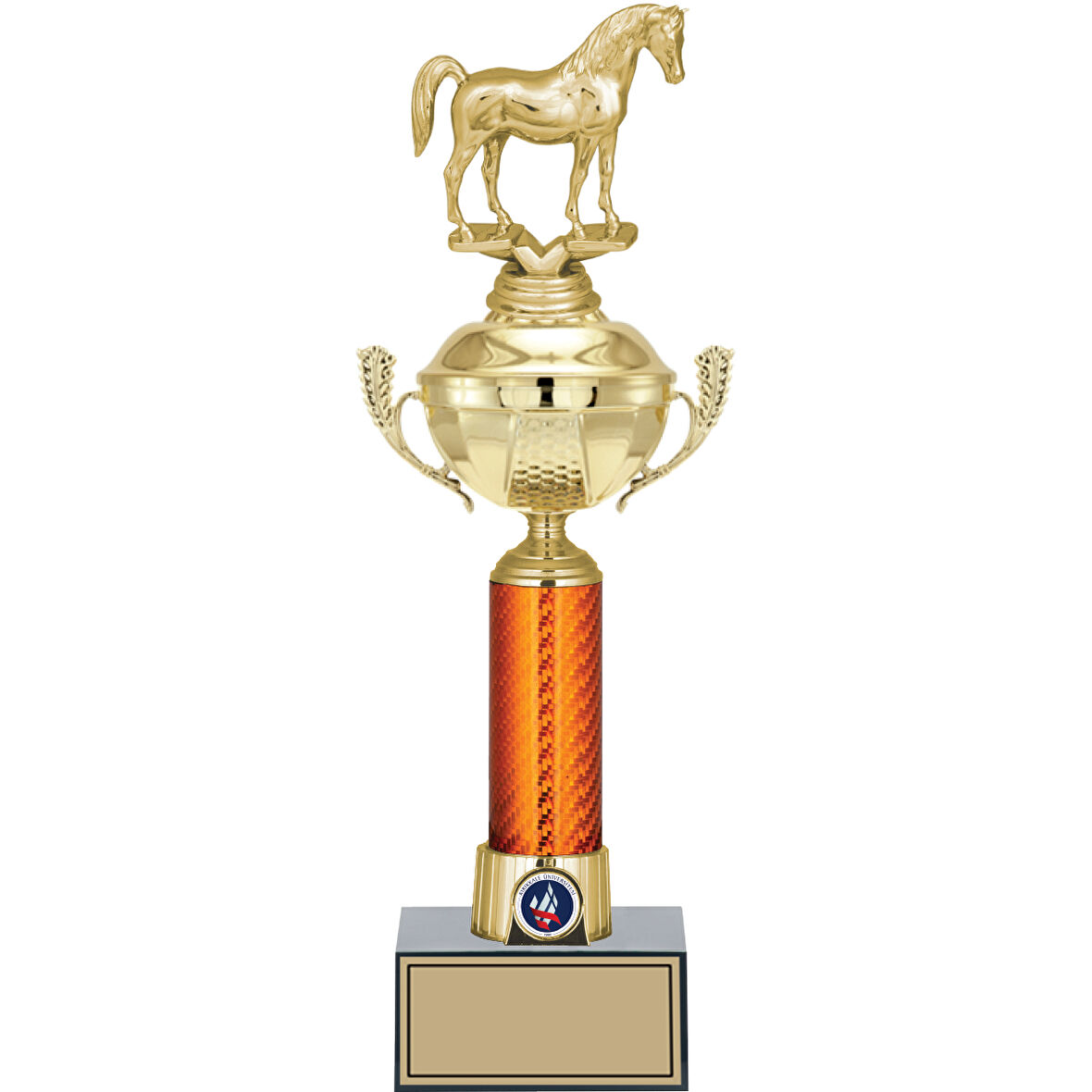 ODAK KUPA - Figürlü Kupalar - At Figürlü Kupalar FG-056 B - 40 cm