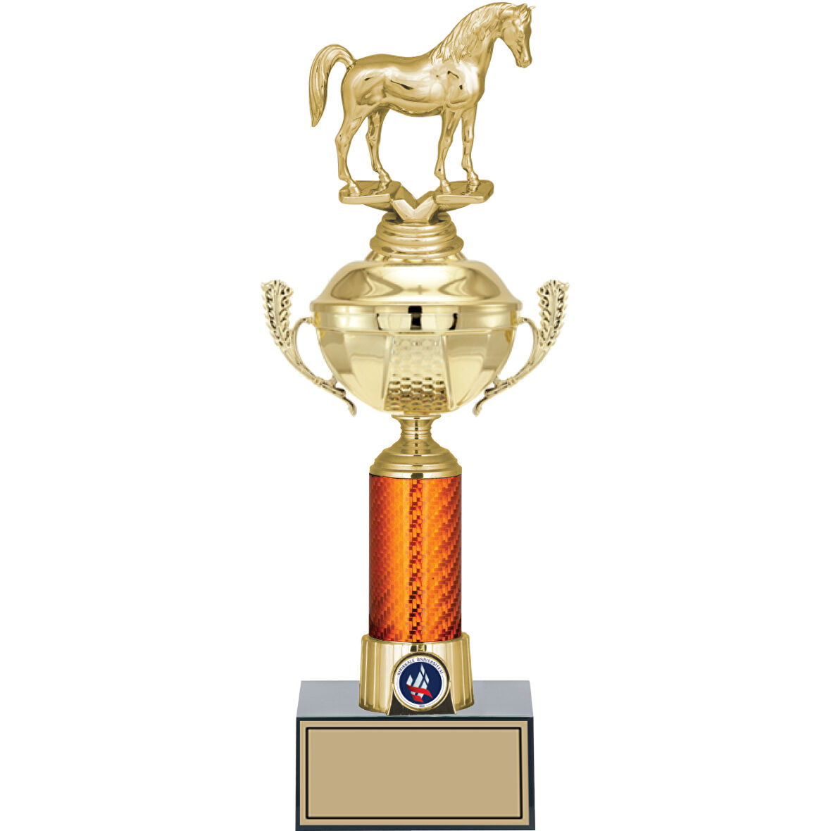 ODAK KUPA - Figürlü Kupalar - At Figürlü Kupalar FG-056 C - 38 cm