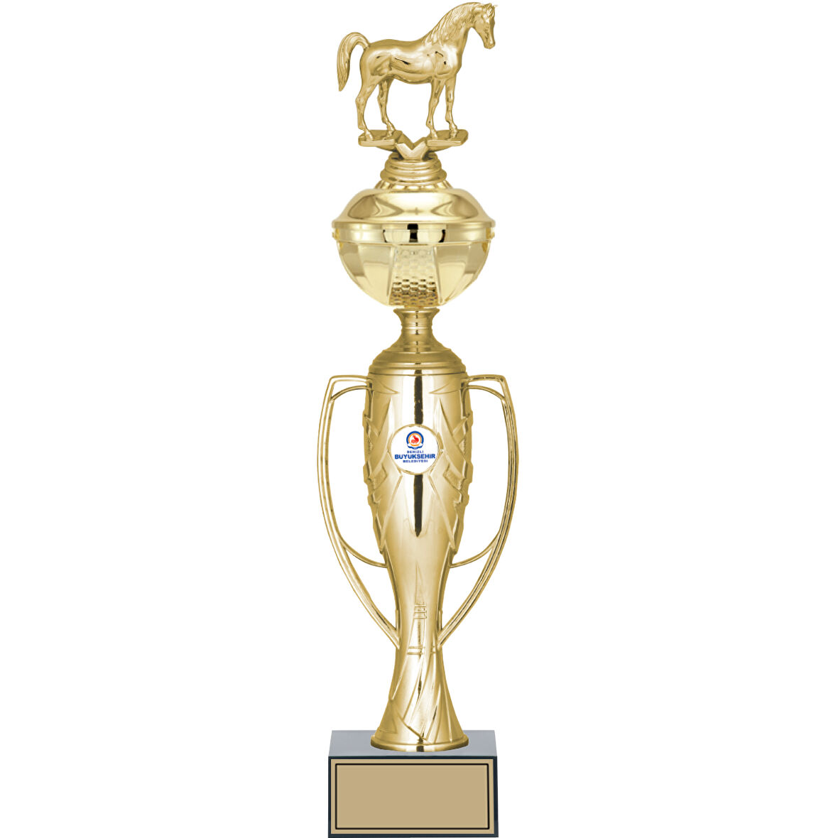 ODAK KUPA - Figürlü Kupalar - At Figürlü Kupalar FG-071 B - 47 cm