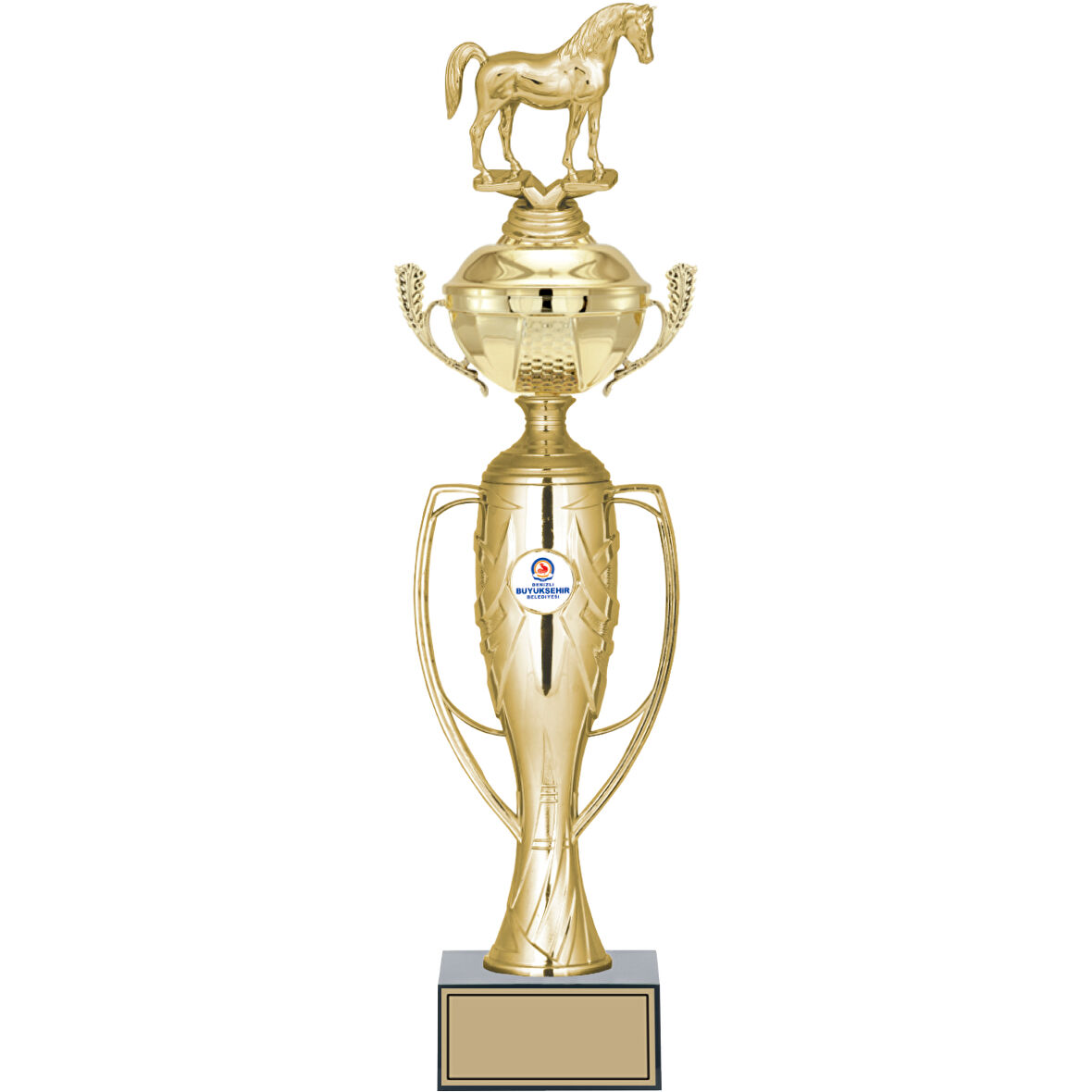 ODAK KUPA - Figürlü Kupalar - At Figürlü Kupalar FG-072 B - 47 cm