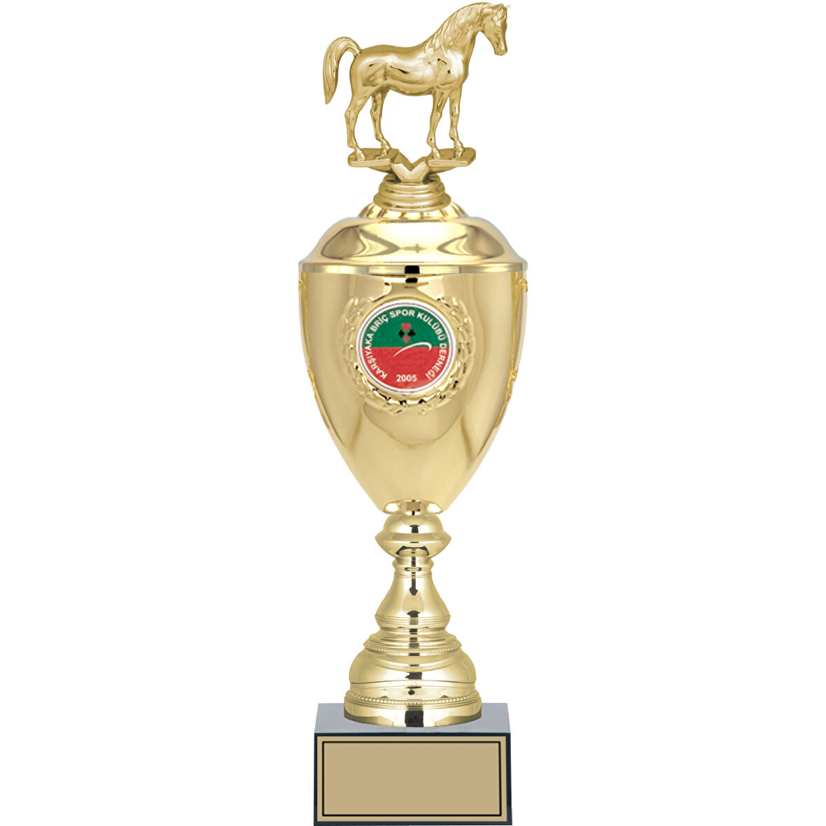 ODAK KUPA - Figürlü Kupalar - At Figürlü Kupalar FG-079 C - 44 cm