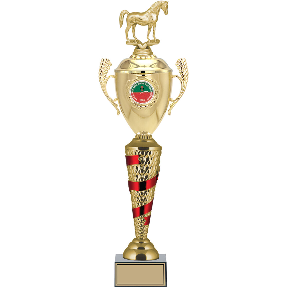 ODAK KUPA - Figürlü Kupalar - At Figürlü Kupalar FG-082 A - 58 cm