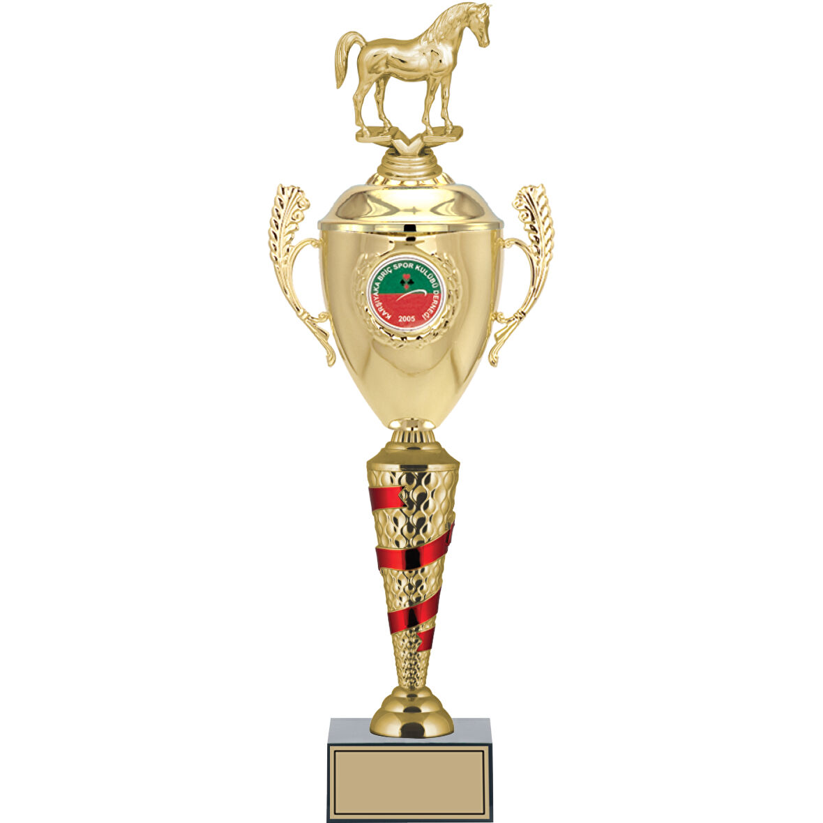 ODAK KUPA - Figürlü Kupalar - At Figürlü Kupalar FG-082 C - 53 cm
