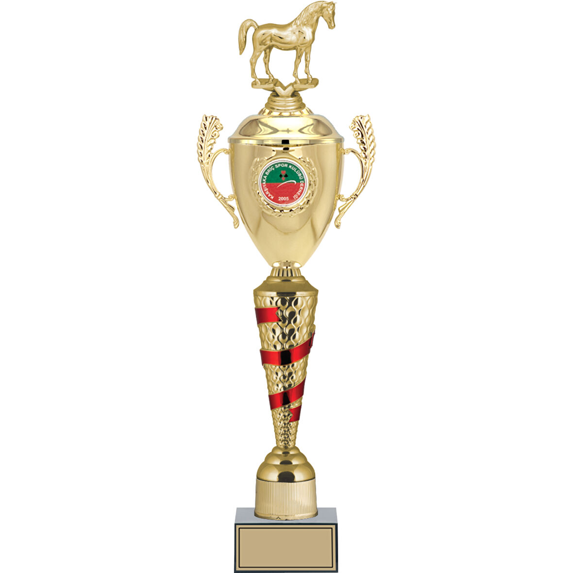 ODAK KUPA - Figürlü Kupalar - At Figürlü Kupalar FG-084 B - 60 cm