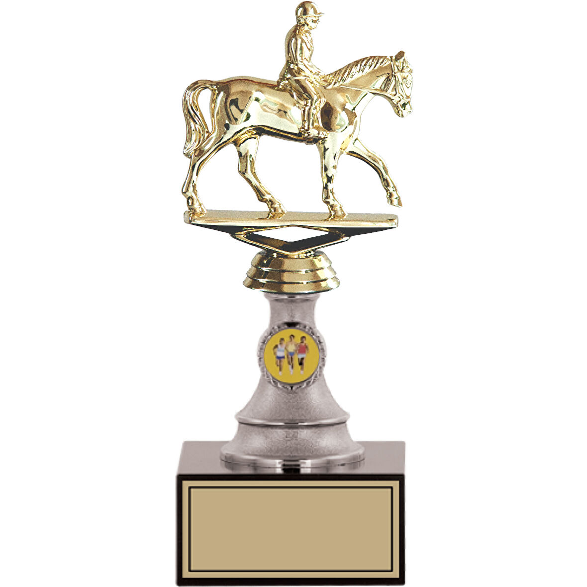 ODAK KUPA - Figürlü Kupalar - At / Binici Figürlü Kupalar FG-010 C - 25 cm