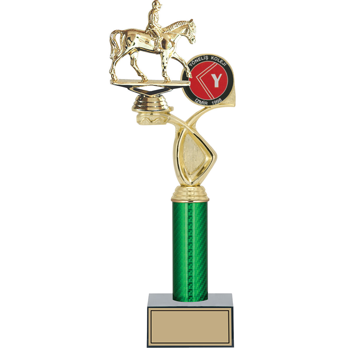 ODAK KUPA - Figürlü Kupalar - At / Binici Figürlü Kupalar FG-018 A - 39 cm