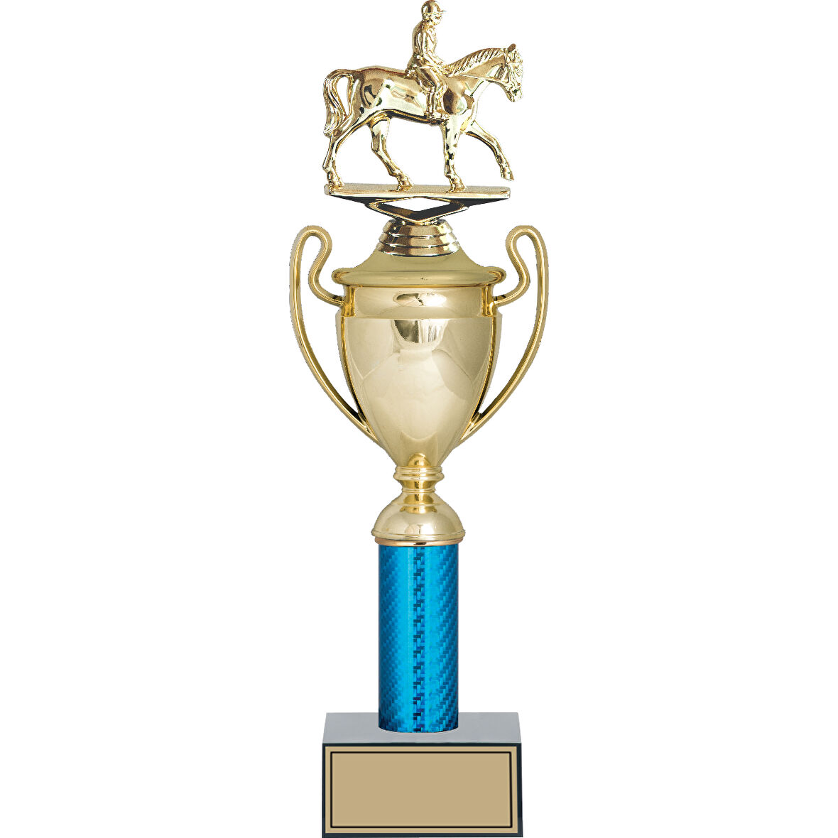 ODAK KUPA - Figürlü Kupalar - At / Binici Figürlü Kupalar FG-022 B - 41 cm