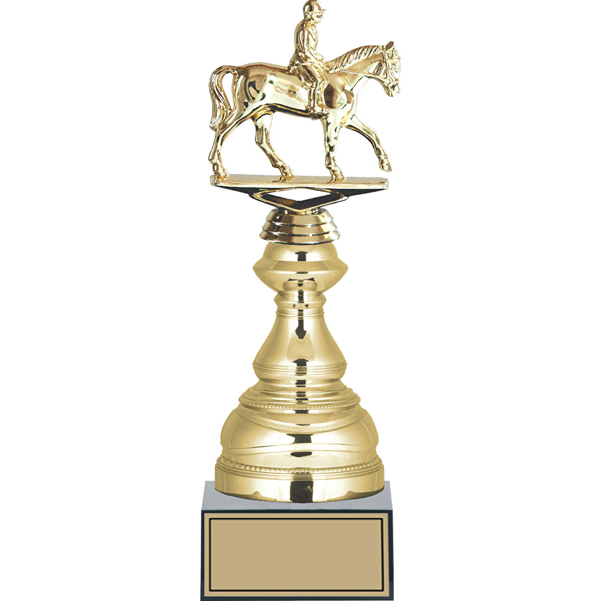 ODAK KUPA - Figürlü Kupalar - At / Binici Figürlü Kupalar FG-023 A - 31 cm