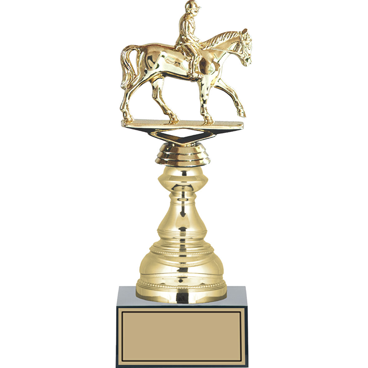 ODAK KUPA - Figürlü Kupalar - At / Binici Figürlü Kupalar FG-023 C - 28 cm