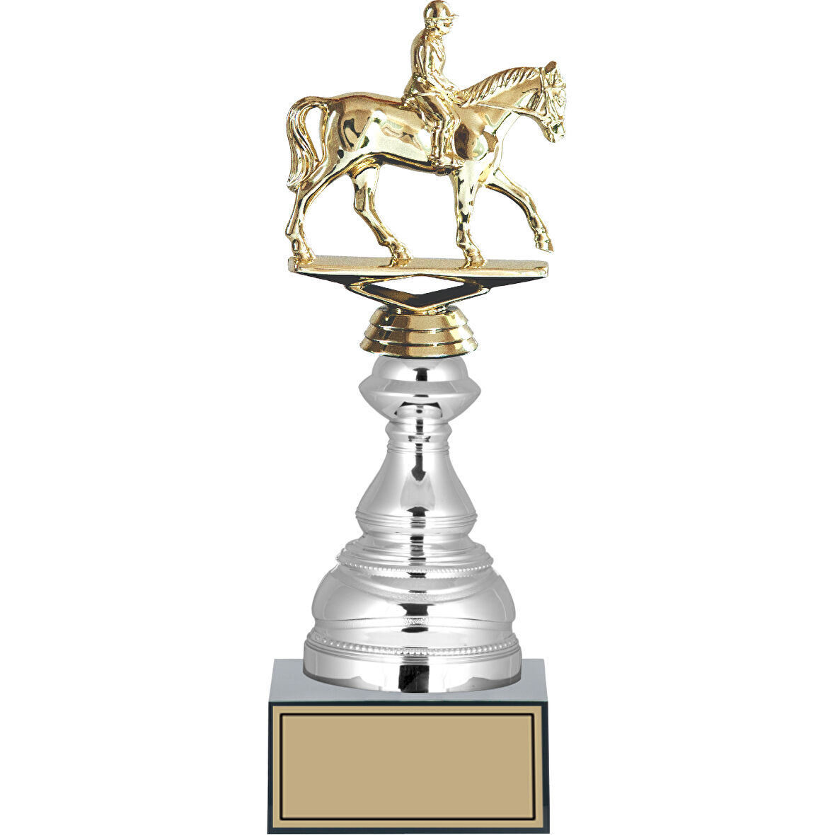 ODAK KUPA - Figürlü Kupalar - At / Binici Figürlü Kupalar FG-024 B - 29 cm