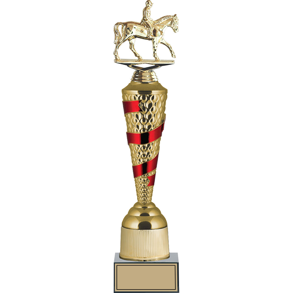 ODAK KUPA - Figürlü Kupalar - At / Binici Figürlü Kupalar FG-028 A - 47 cm