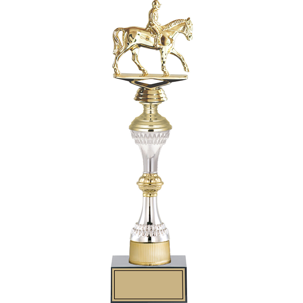 ODAK KUPA - Figürlü Kupalar - At / Binici Figürlü Kupalar FG-032 C - 38 cm
