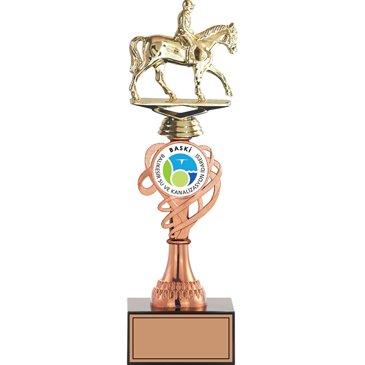 ODAK KUPA - Figürlü Kupalar - At / Binici Figürlü Kupalar FG-034 C - 33 cm